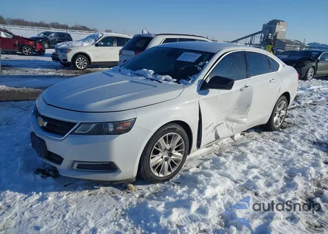 2016 Chevrolet Impala 1Fl z USA, uszkodzony, nr VIN 2G11X5SAXG9184908